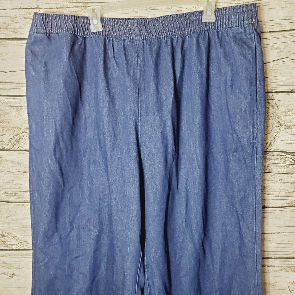 H&M Wide High Rise Full Length Pants Size XXL - Picture 2 of 9